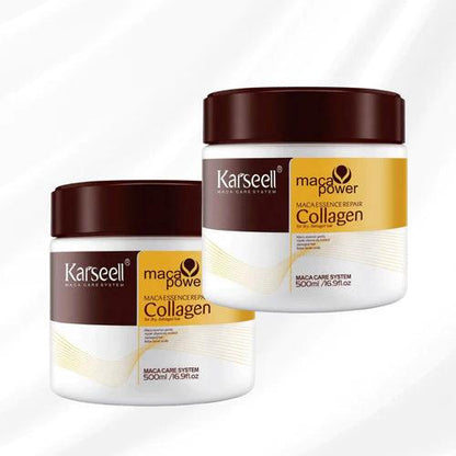 Máscara Karseell® Collagen Progressiva Sem formol - 10x Mais liso - Original total 500ml (PAGUE 1 E LEVE 2)