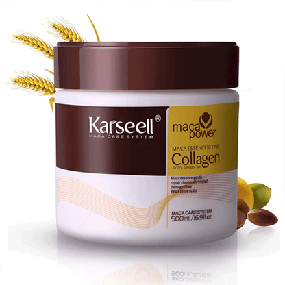 Máscara Karseell® Collagen Progressiva Sem formol - 10x Mais liso - Original total 500ml (PAGUE 1 E LEVE 2)