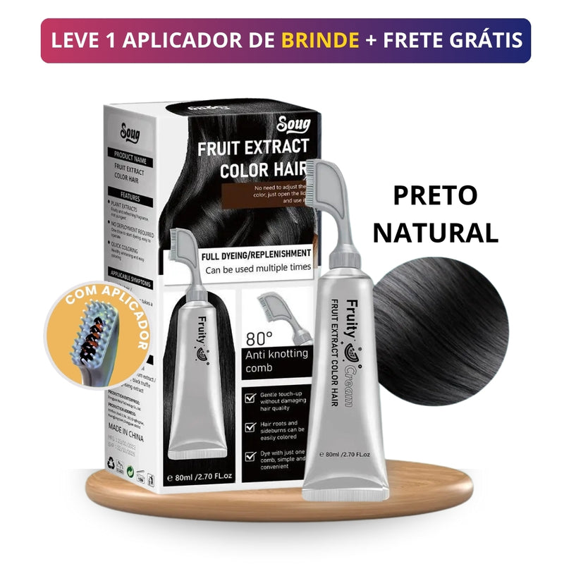 NaturColor: Tinta de Cabelo Sem Amônia + Pente de Brinde🎁