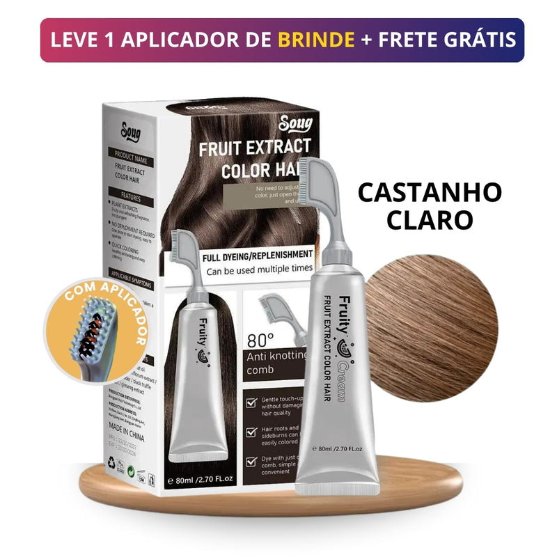 NaturColor: Tinta de Cabelo Sem Amônia + Pente de Brinde🎁