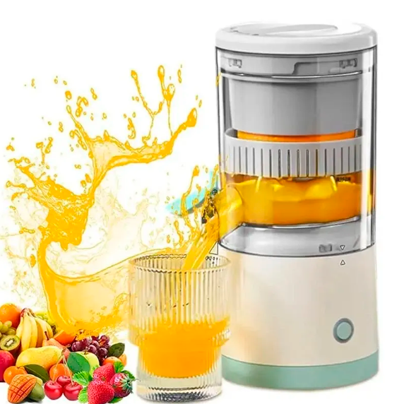 PODEROSO & INOVADOR Espremedor De Suco e Frutas Elétrico, Portátil e Automático! Juicy Pro® O Melhor Para Fazer Sucos Rápidos, Refrescantes, Naturais e Saudáveis! + Frete Grátis!