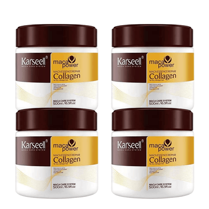 Máscara Karseell® Collagen Progressiva Sem formol - 10x Mais liso - Original total 500ml (PAGUE 1 E LEVE 2)