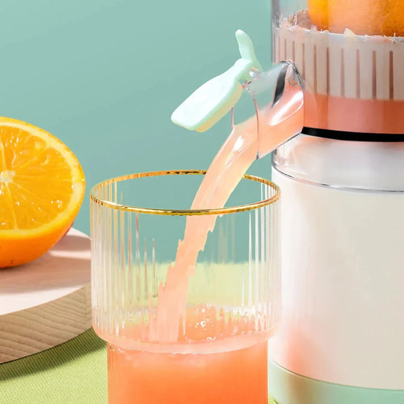 PODEROSO & INOVADOR Espremedor De Suco e Frutas Elétrico, Portátil e Automático! Juicy Pro® O Melhor Para Fazer Sucos Rápidos, Refrescantes, Naturais e Saudáveis! + Frete Grátis!