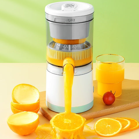 PODEROSO & INOVADOR Espremedor De Suco e Frutas Elétrico, Portátil e Automático! Juicy Pro® O Melhor Para Fazer Sucos Rápidos, Refrescantes, Naturais e Saudáveis! + Frete Grátis!